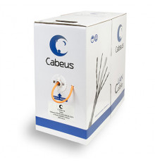 Cabeus UTP-4P-Cat.6-SOLID-LSZH Кабель витая пара UTP U/UTP, категория 6, 4 пары 0,57мм 23AWG