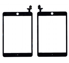 Сенсорное стекло (тачскрин) Ipad mini 3 (retina) + IC (A1599, A1600) черное