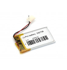 Аккумулятор Li-Pol (батарея) 2.3*27*38мм 2pin 3.7V/220mAh