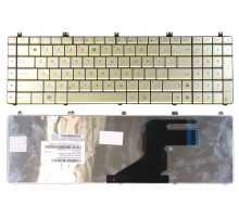 Клавиатура для ноутбука Asus N55, N55S, N75, N75S серебряная