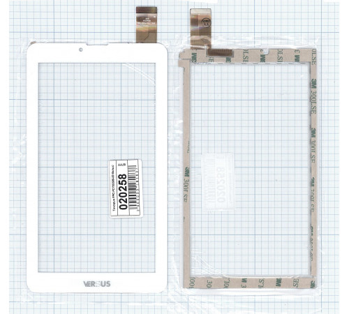 Сенсорное стекло (тачскрин) FPC-FC70S589-00 белое