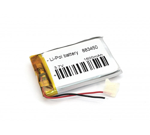 Аккумулятор Li-Pol (батарея) 8.8*34*50мм 2pin 3.7V/1600mAh