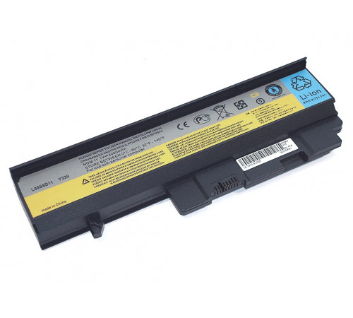 Аккумуляторная батарея для ноутбука Lenovo Y330 (L08S6D11) 11.1V 4400mAh OEM черная