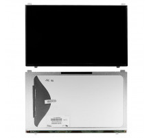 Матрица для ноутбука 15.6" 1366x768 WXGA, 40 pin LVDS, Slim, LED, TN, крепления сверху/снизу (уши), матовая. PN: LTN156AT19-001.