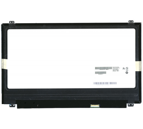 Матрица 15.6", 1920x1080, LED, 30 pins EDP, SLIM, уши вверх/вниз, Матовая, IPS, P/N: B156HAN02.1, LM156LF5L01 (350.66x223.8x3.2 mm)