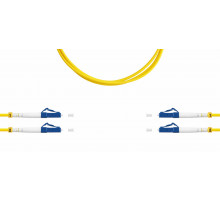 Патч-корд оптический TopLan, дуплексный, LC/UPC-LC/UPC, 657A1, 1,5 м, LSZH