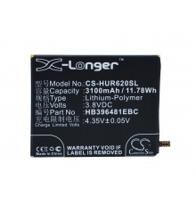 Аккумулятор CS-HUR620SL HB396481EBC для Huawei Ascend G7 Plus  3.8V / 3100mAh / 11.78Wh