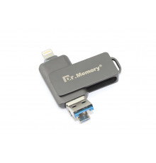 Флешка USB Dr. Memory 051 4Гб, USB 3.0, черный