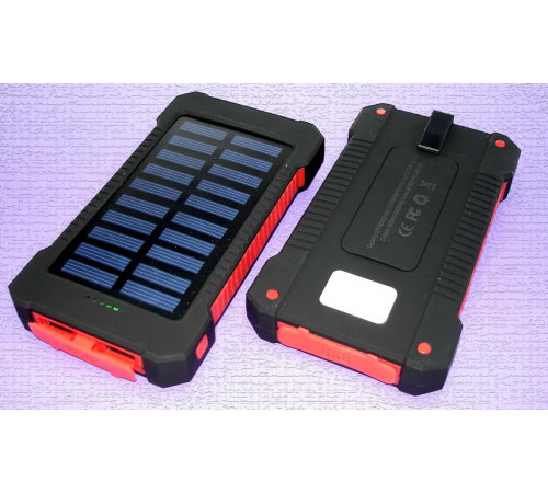 Универсальный внешний аккумулятор Solar Charger 8000mAh 5V 2A copy