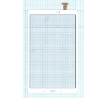 Сенсорное стекло (тачскрин) для Samsung Galaxy Tab A 10.1 SM-T580/T585/T587 белое