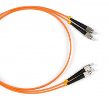 FC-D3-50-FC/PR-FC/PR-H-3M-PVC-OR Патч-корд волоконно-оптический (шнур) MM 50/125, FC-FC, 3.0 мм, duplex, PVC, 3 м Hyperline