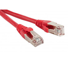 PC-LPM-STP-RJ45-RJ45-C6-10M-LSZH-RD Патч-корд U/FTP, экранированный, Cat.6 (100% Fluke Component Tested), LSZH, 10 м, красный Hyperline