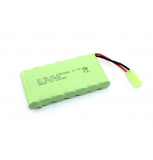 Аккумулятор Ni-Mh 8.4V 2400 mAh AA Flatpack разъем Tamiya