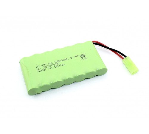 Аккумулятор Ni-Mh 8.4V 2400 mAh AA Flatpack разъем Tamiya