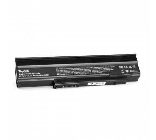 Аккумулятор для ноутбука Acer Extensa 5235, 5635Z, 5635ZG, eMachines E528 Series. 11.1V 4400mAh 49Wh. PN: AS09C31, AS09C75.