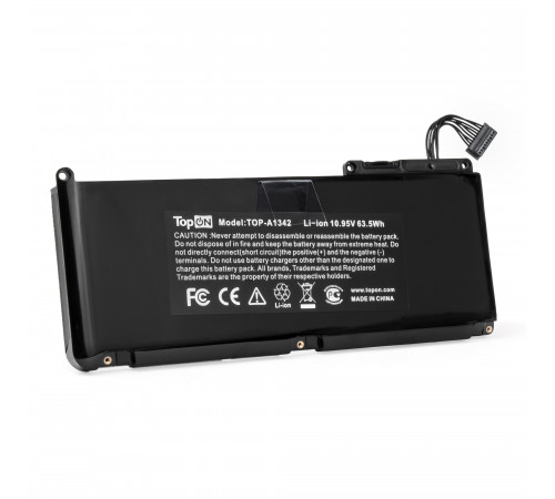 Аккумулятор для ноутбука Apple MacBook 13" A1331 Series. 10.8V 5350mAh 58Wh. PN: A1331, 020-6580-A.