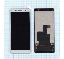 Дисплей для Sony Xperia XZ2 Compact (H8324) серебристый