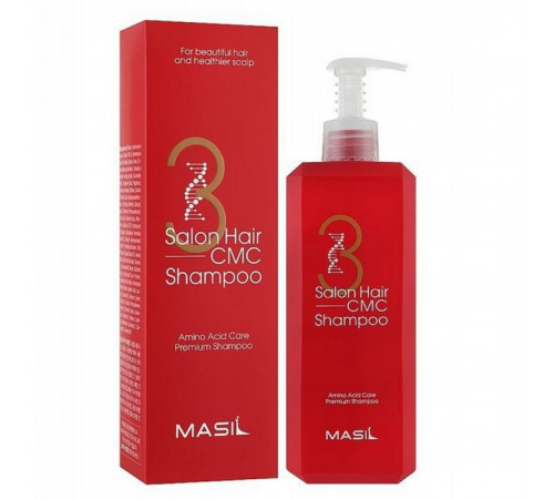 Masil Шампунь для волос восстанавливающий с аминокислотами / 3 Salon Hair CMC Shampoo, 500 мл