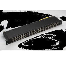 Патч-панель высокой плотности 19&quot;, 48хRJ-45, FTP, 5е, 1U