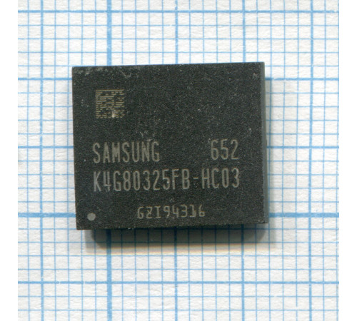 Видеопамять GDDR5 1Gb Samsung K4G80325FB-HC03