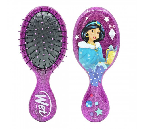 Wet Brush Расчёска для спутанных волос / Disney Mini Detangler Glitter Ball Jasmine BWR832JASMG