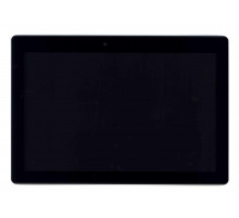 Модуль (матрица + тачскрин) для Lenovo Tab 2 X30L черный с рамкой