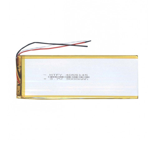 Аккумулятор Li-Pol (батарея) 4*55*145мм 3pin 3.7V/3000mAh