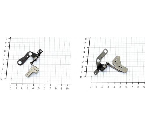 Петли для ноутбука Asus N580 X580 X580VD (Левая+Правая)