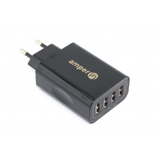 Блок питания (сетевой адаптер) Amperin 4-port USB*5V 2.4A (YDS-TC028-4-0-0) black