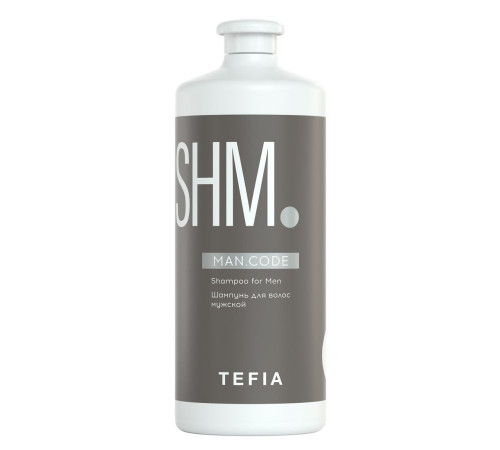 TEFIA Man.Code Шампунь для волос мужской укрепляющий / Strengthening Shampoo for Men, 1000 мл