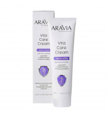 Aravia Крем для рук и ногтей защитный с пребиотиками и ниацинамидом / Vita Care Cream, 100 мл