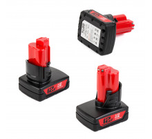 Аккумулятор для Milwaukee 12V 3.0Ah (Li-ion) PN: M12 B3