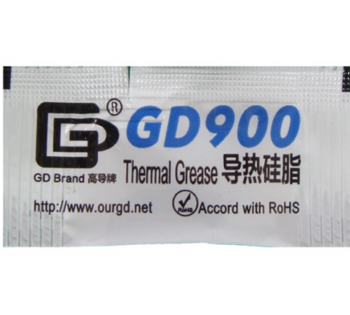 Термопаста GD900 MB05 0,5 грамм в пакетике