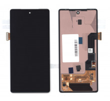 Дисплей (модуль) для Google Pixel 7A в сборе с тачскрином черный orig
