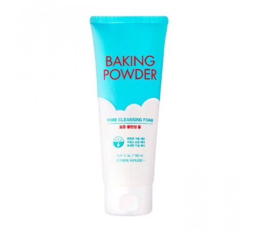 Etude Очищающая пенка с содой / Baking Powder Pore Cleansing Foam, 160 мл