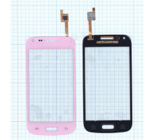 Сенсорное стекло (тачскрин) для Samsung Galaxy Core Plus SM-G350 розовое