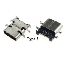 Разъем USB TYPE-C для ноутбука Lenovo ThinkPad E480 E485 E580 E585 R480 E590 VER-3