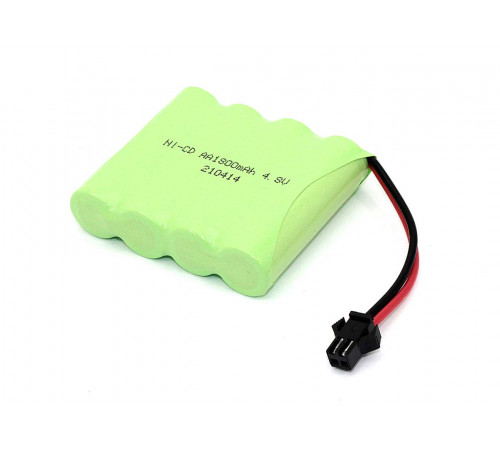 Аккумулятор Ni-Cd 4.8V 1800 mAh AA Flatpack разъем SM