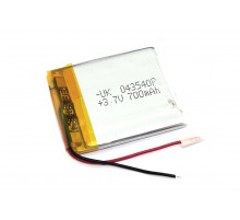 Аккумулятор Li-Pol (батарея) 4*35*40мм 2pin 3.7V/700mAh