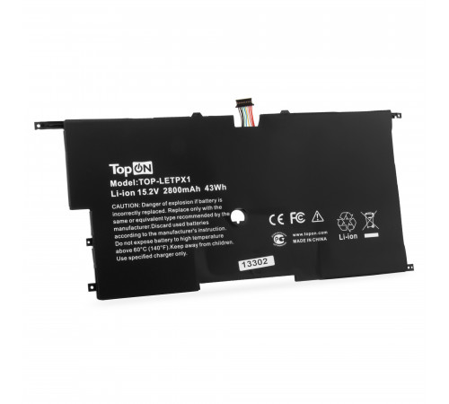 Аккумулятор для ноутбука Lenovo ThinkPad New X1 Carbon 20BTA01TCD. 15.2V 2800mAh. PN: 00HW002