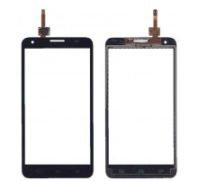 Сенсорное стекло (тачскрин) для Huawei Honor 3X (G750) черное