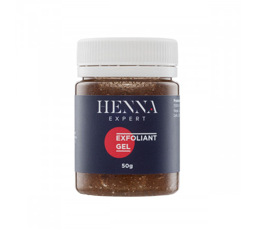 Henna Expert Скраб-гель с миндальной крошкой, 50 г