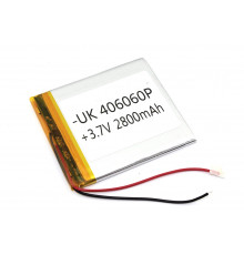 Аккумулятор Li-Pol (батарея) 4*60*60мм 2pin 3.7V/2800mAh