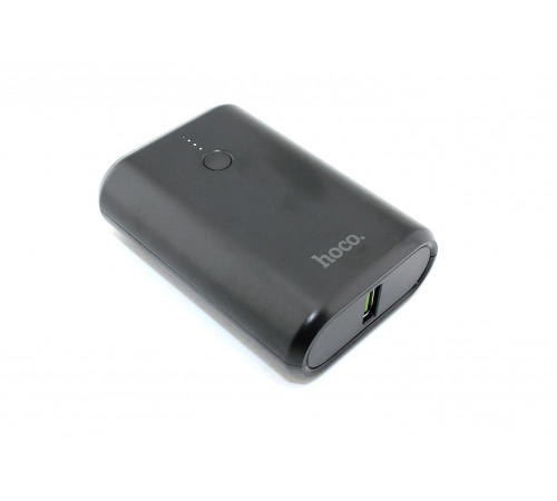 Внешний аккумулятор Powerbank HOCO Q3 Mayflower QC3.0, PD20, USB-A 18W (10000mAh), черный