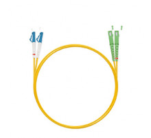 Cabeus FOP(d)-9-SC/APC-LC/UPC-1m Шнур оптический duplex SC/APC-LC/UPC 9/125 sm 1м LSZH