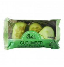 Ekel Мыло косметическое с экстрактом огурца / Peeling Soap Cucumber, 150 г