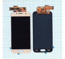 Дисплей для Samsung Galaxy A3 (2017) SM-A320F TFT золотой