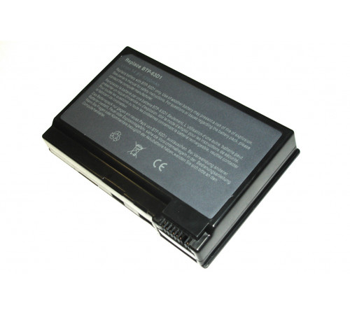 Аккумуляторная батарея для ноутбука Acer Aspire 3020 3040 TravelMate 2410 BTP-63D1 5200mAh OEM черна