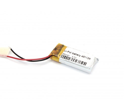 Аккумулятор Li-Pol (батарея) 4.5*11*24мм 2pin 3.7V/65mAh