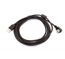 Кабель USB  2.0 на  USB-B угол вправо 3 м
